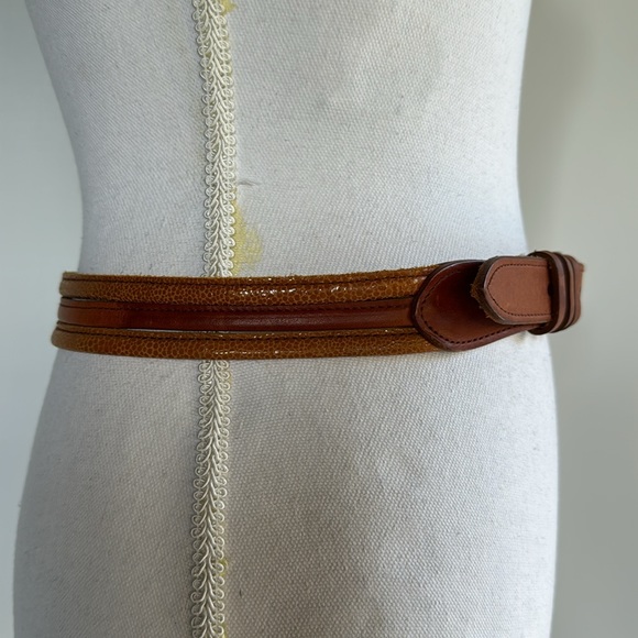 Rag & Bone Leather Belt - sz M - Picture 3 of 7